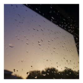 Póster Raindrops 