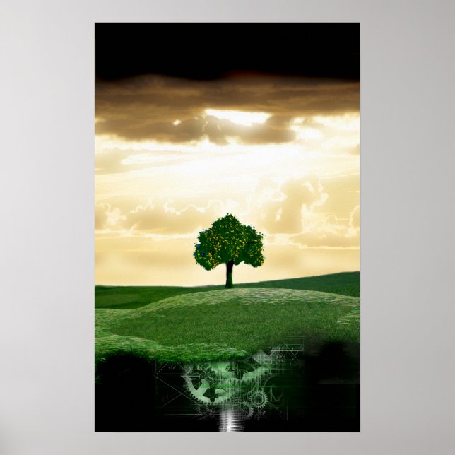 Póster raíz mecánica (Frente)