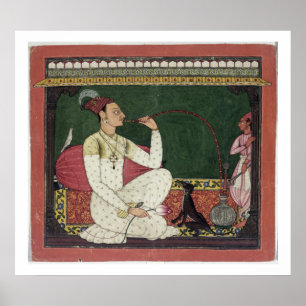 Póster Raja Medini PAL, inscrito en el revés en Takar