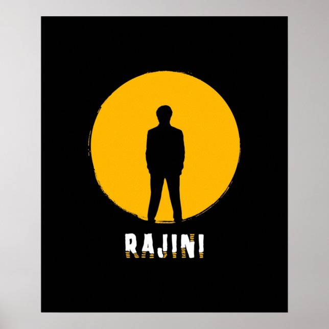 Póster RAJINIKANTH Thalaivar (Frente)