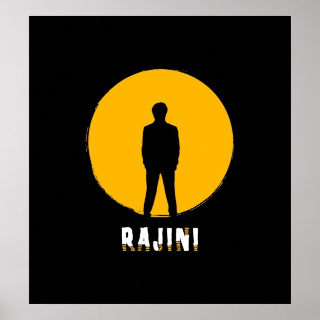Póster RAJINIKANTH Thalaivar (Frente)