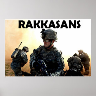 Póster Rakkasan 101ᵉʳ Airborne