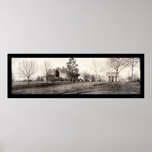 Póster Raleigh, NC College Photo 1909 (Frente)