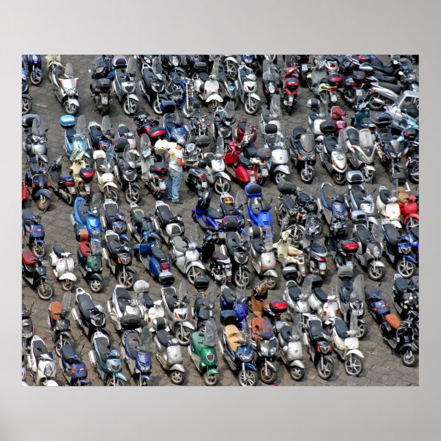 Póster Rally Scooter (Frente)