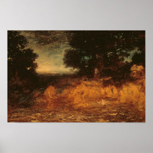 Póster Ralph Albert Blakelock - Baile fantasma