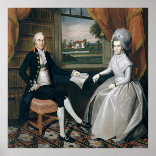 Póster Ralph Earl / Oliver y Abigail Ellsworth /
