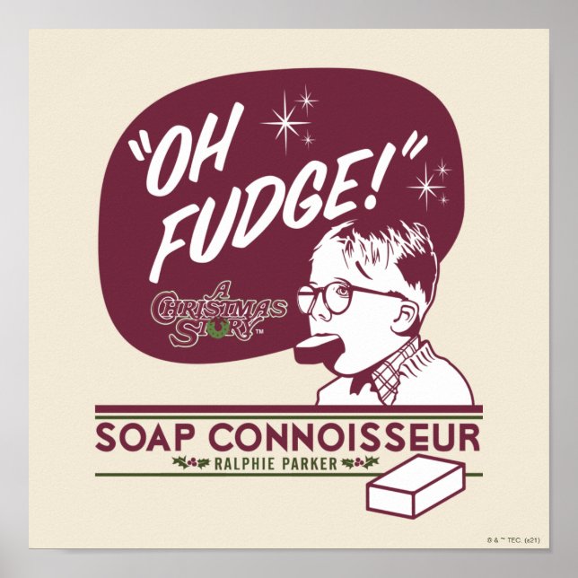 Póster Ralphie Parker - Soap Connoisseur (Frente)