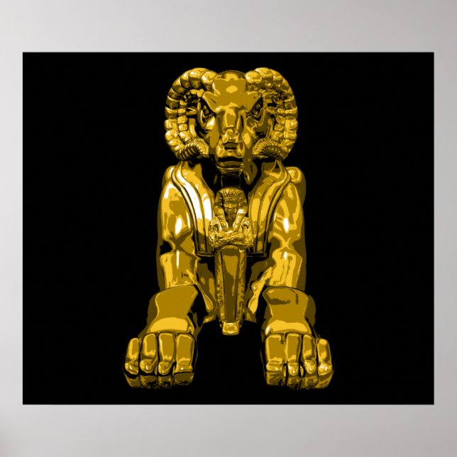 Póster Ram egipcio (Frente)