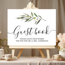 Rama verde oliva de agua simple