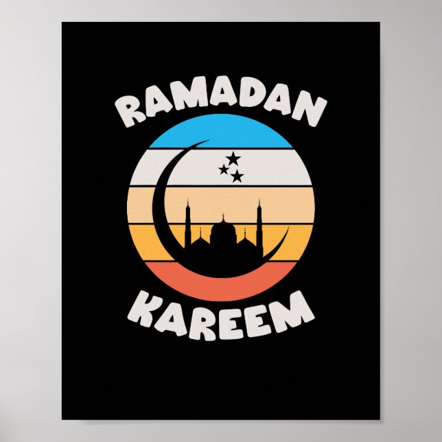 Póster ramadán kareem (Frente)