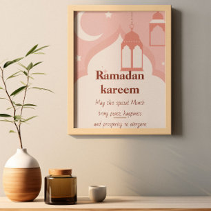 Póster Ramadan Kareem