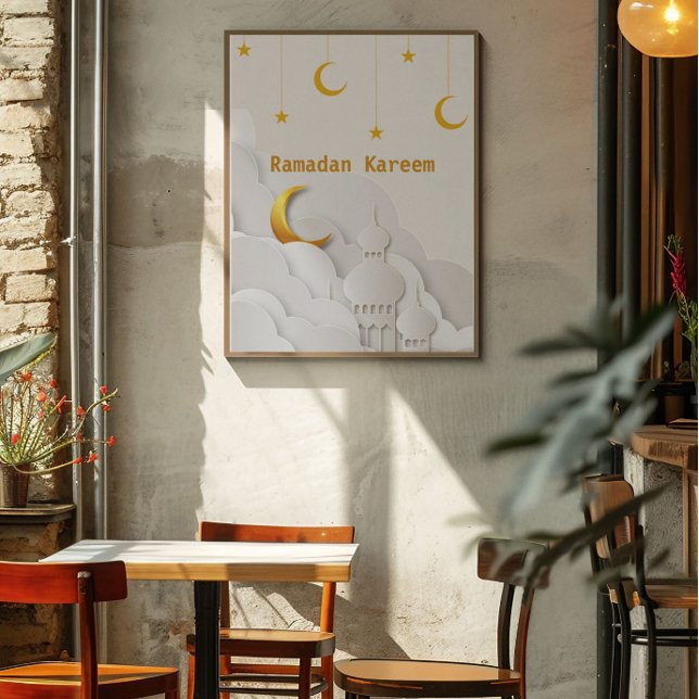 Póster Ramadan Kareem Ramadan Mubarak (Subido por el creador)