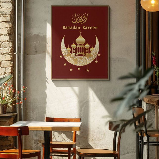 Póster Ramadan Kareem Ramadan Mubarak (Subido por el creador)