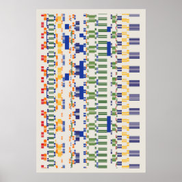 Póster Ramanujan Numbers Pattern 