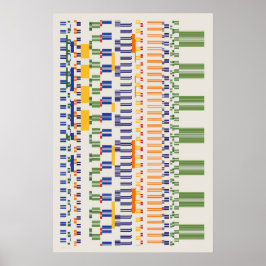Póster Ramanujan numbers Pattern 