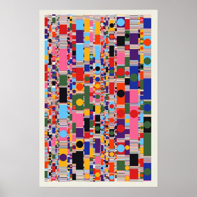 Póster Ramanujan numbers Pattern Design  (Frente)