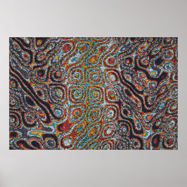 Póster Ramanujan Theta Flow Field 