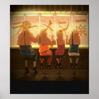 Póster Ramen Ichiraku