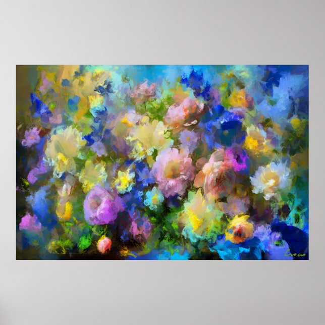 Póster Ramo de flores  (Frente)