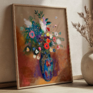 Póster Ramo de Flores de Odilon Redon Naturaleza Muerta