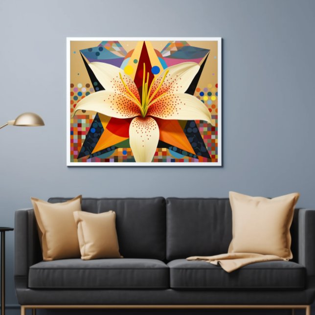 Póster Ramo de Flores Lindas Lirios Imprimible (Subido por el creador)
