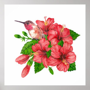 Póster Ramo tropical