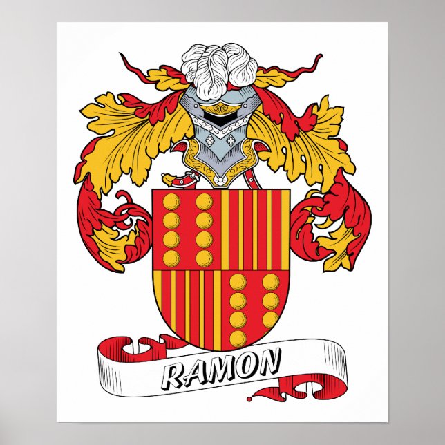 Póster Ramon Family Crest (Frente)