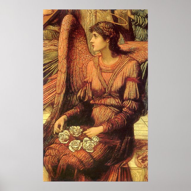 Póster Rampartes de la casa de Dios, Ángel de John Strudw (Frente)