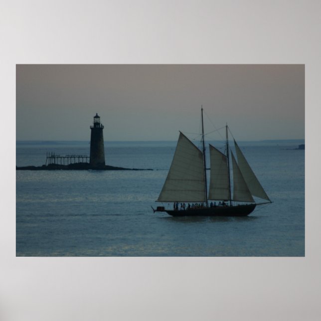 Póster Rams Island Ledge, Maine (Frente)