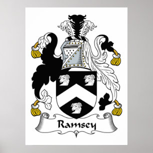 Póster Ramsey Family Crest