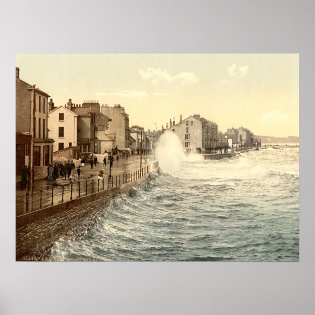 Póster Ramsey I, Isla de Man, Inglaterra (Frente)