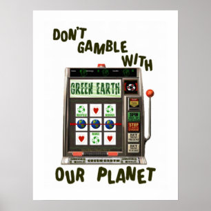 Póster Rana ambiental del Día de la Tierra