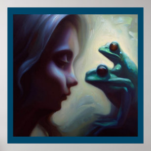 Póster Rana animal espiritual 2