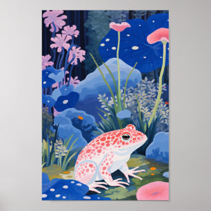 Póster Rana de jardín