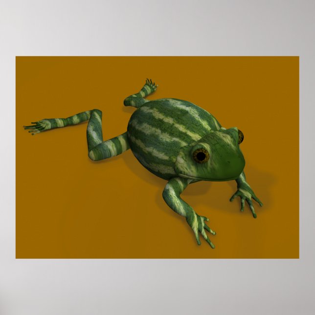 Póster Rana de sandía (Frente)