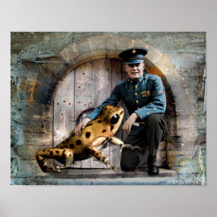 Póster Rana del guardia - poster