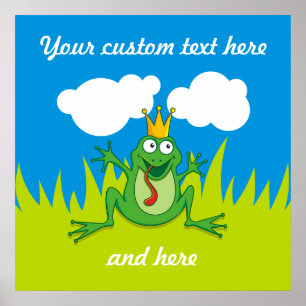 Póster Rana del príncipe