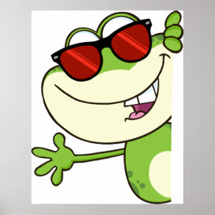 Póster Rana Groovy