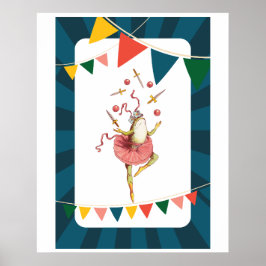 Póster Rana malvada