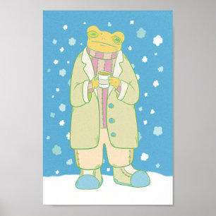 Póster Rana navidad