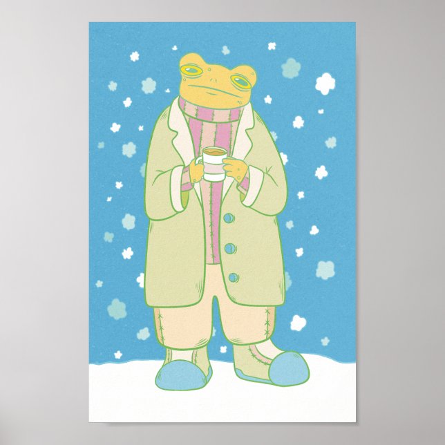 Póster Rana navidad (Frente)