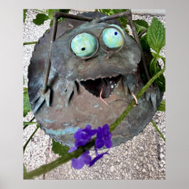 Póster Rana Quirky - Blue Porterweed