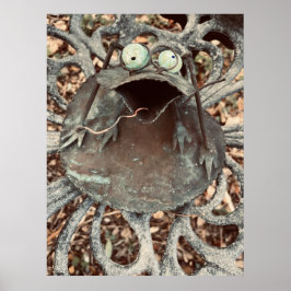 Póster Rana Quirky - Hierro forjado