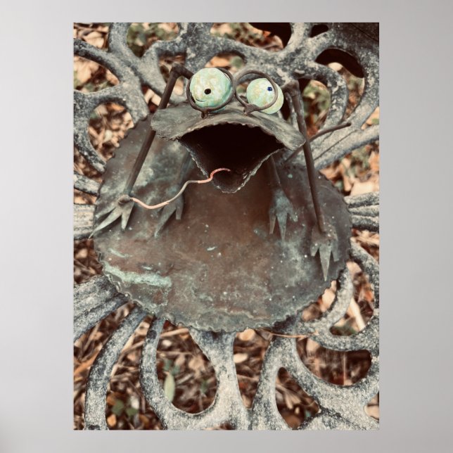 Póster Rana Quirky - Hierro forjado (Frente)