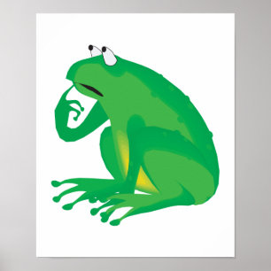 Póster rana tonta
