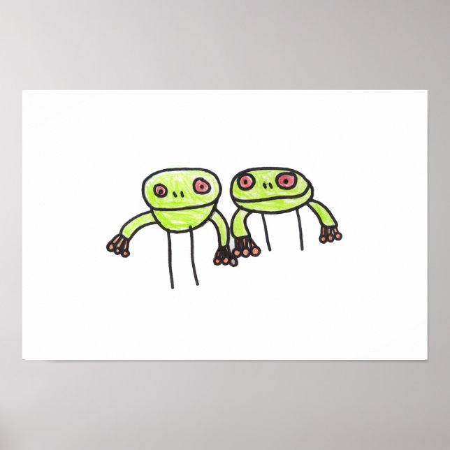 Póster ranas (Frente)