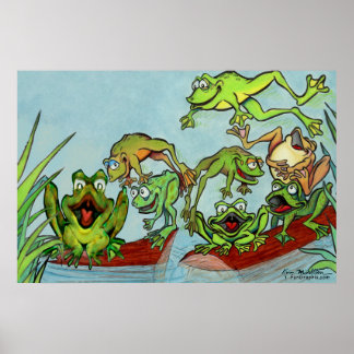 Póster Ranas