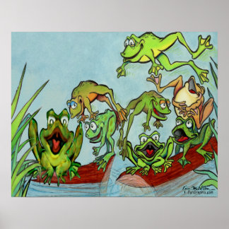 Póster Ranas