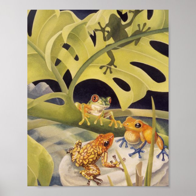 Póster ¡Ranas Lotsa! (Frente)