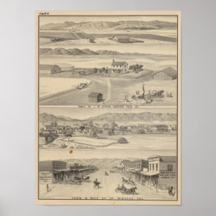 Póster Rancho de Dutton de los inviernos